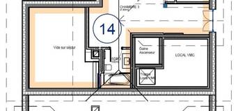 Apreciarás este 110sq.m. apartamento en alquiler en Méribel