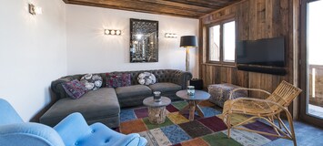 The apartment is located in Courchevel 1850 for rental