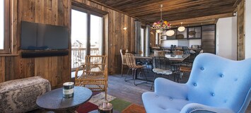 L'appartement est situé à Courchevel 1850 en location