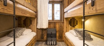 L'appartement est situé à Courchevel 1850 en location