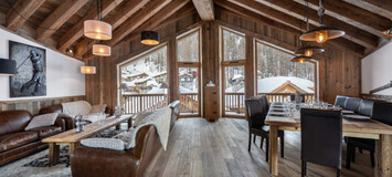 In the heart of the Fornet district, individual chalet 280m²