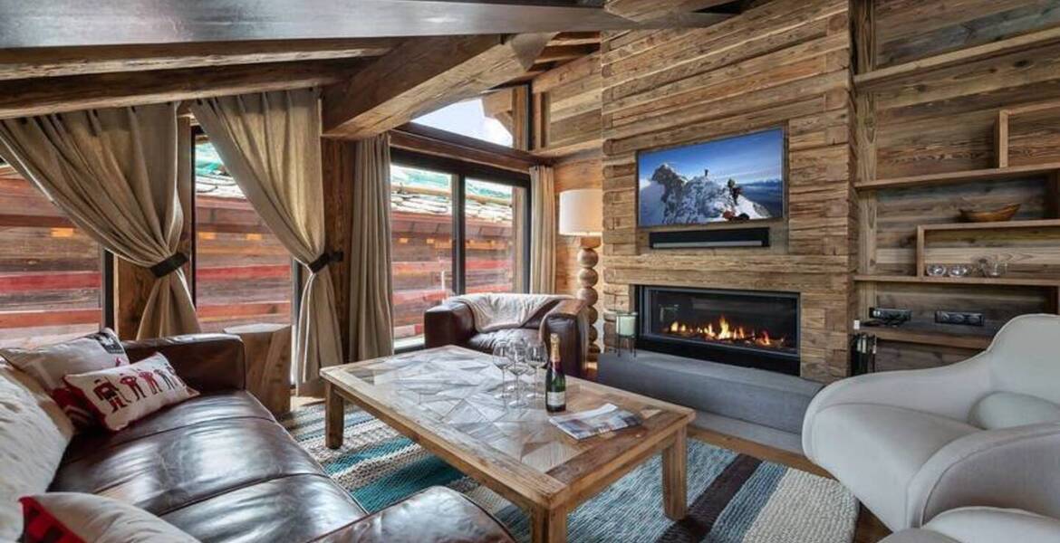 This Chalet can accommodate 10 people in Val D Isere 