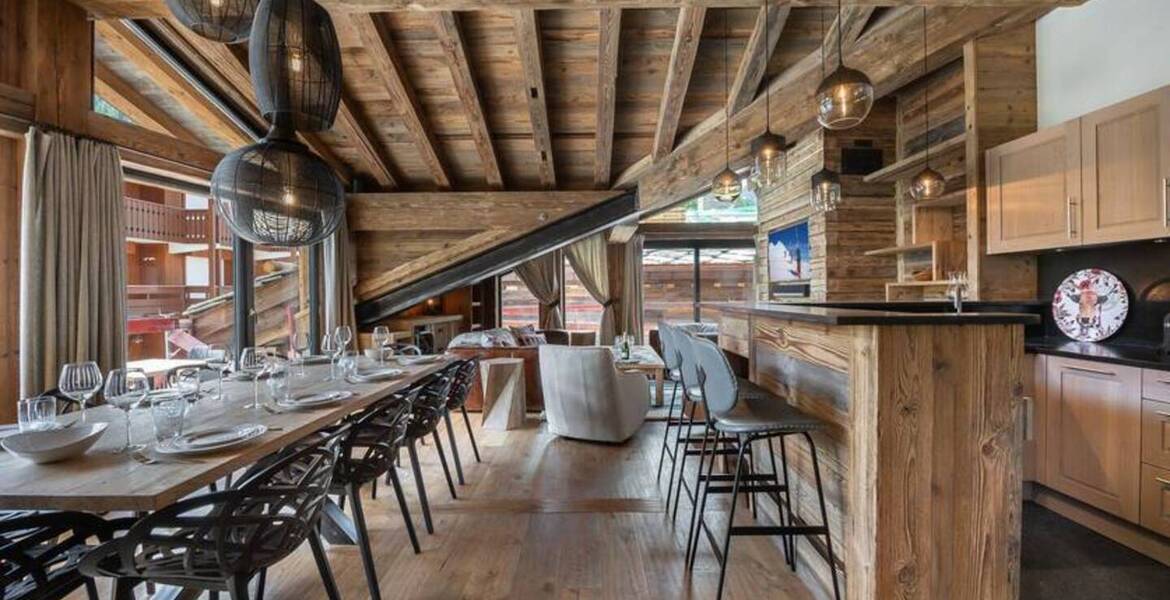 This Chalet can accommodate 10 people in Val D Isere 