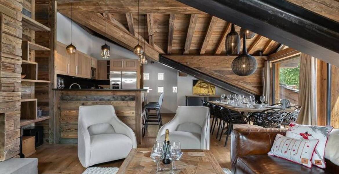 This Chalet can accommodate 10 people in Val D Isere 