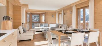 Apartment, in Bellecôte, Courchevel 1850 with 110m² built
