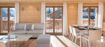 Apartment, in Bellecôte, Courchevel 1850 with 110m² built