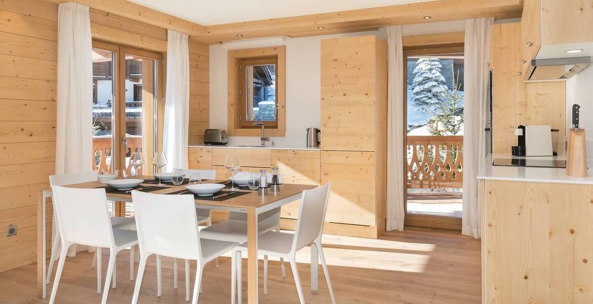 Apartment, in Bellecôte, Courchevel 1850 with 110m² built