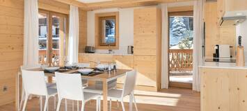 Appartement, à Bellecôte, Courchevel 1850 avec 110m² 