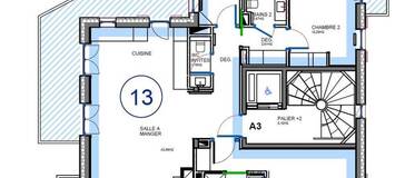 Квартира в Белькоте, Куршевель 1850, площадью 110 м²