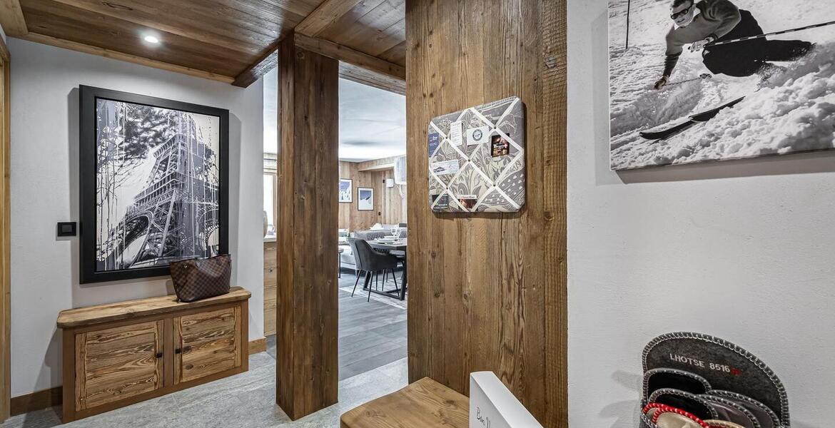 This apartment is for rental about 92 sqm Courchevel Le Praz