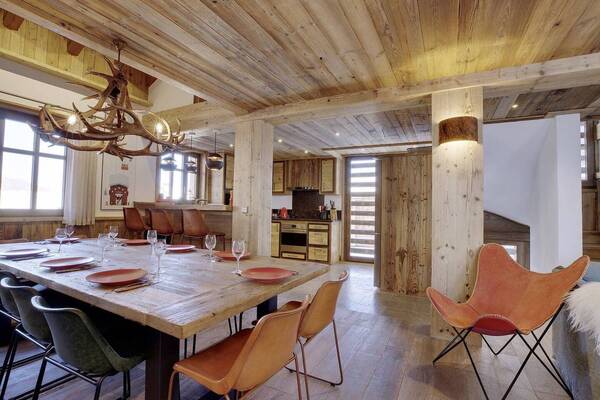 Apartment fo rental nestled in Le Raffort, Méribel 175m² 