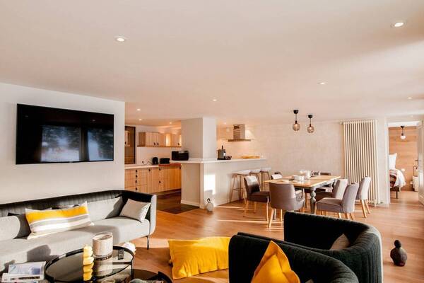 This apartment for rental is located in Chenus, Courchevel 