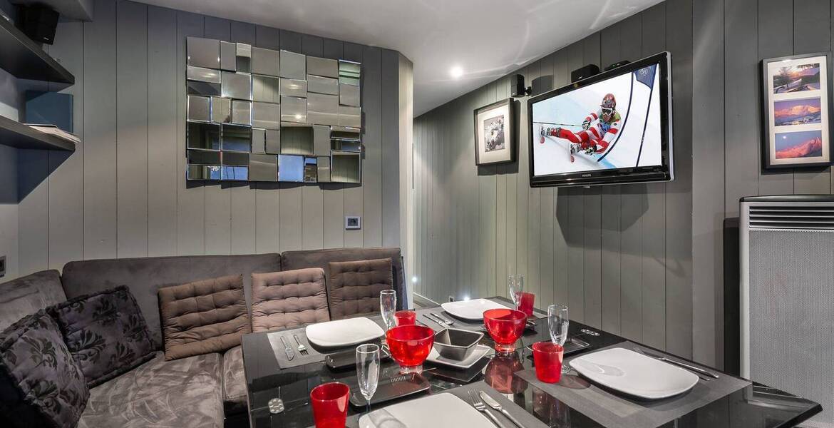 Appartement à louer au centre de Courchevel 1850 de 40m² 