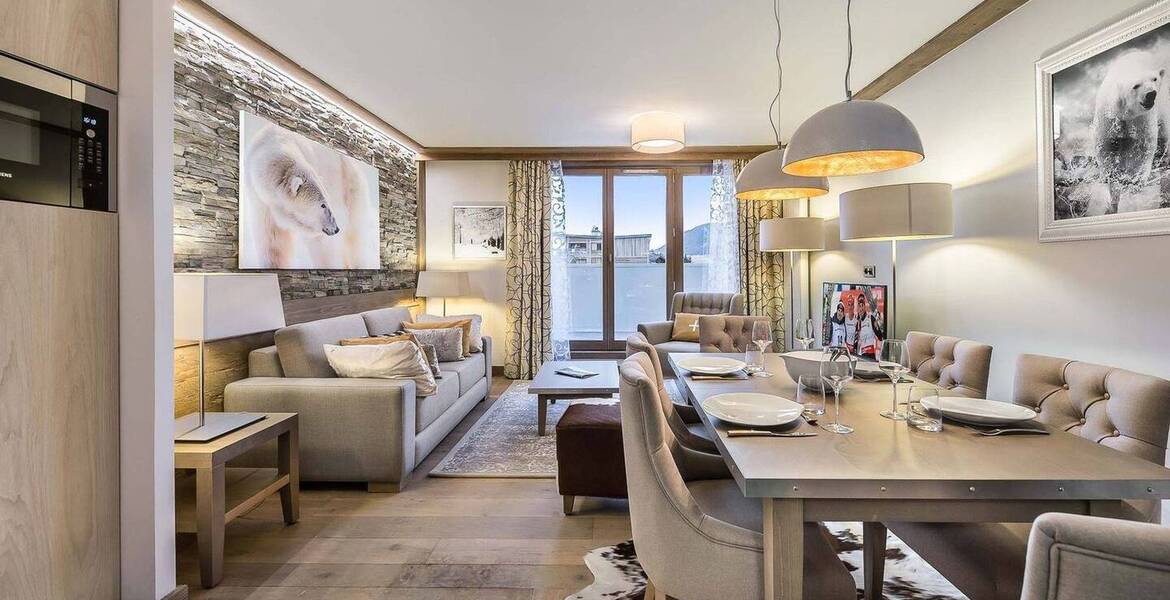 Apartment in Courchevel 1550  for rental with 73 sqm built 