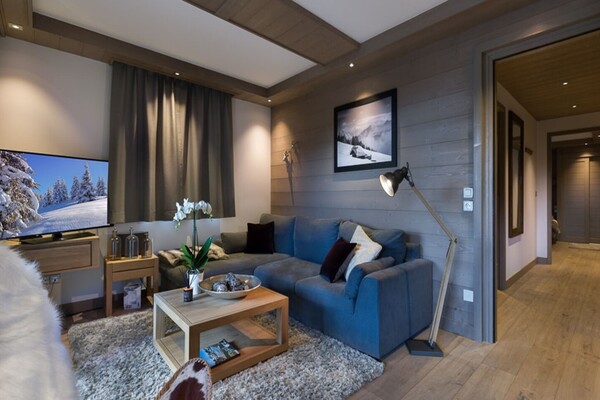 Charming family apartment for rental in Courchevel Moriond. 