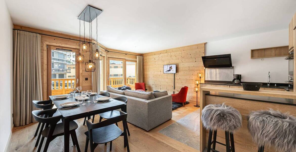 Balcony type apartment in Courchevel 1600 with 66 sqm 
