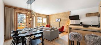 Balcony type apartment in Courchevel 1600 with 66 sqm 