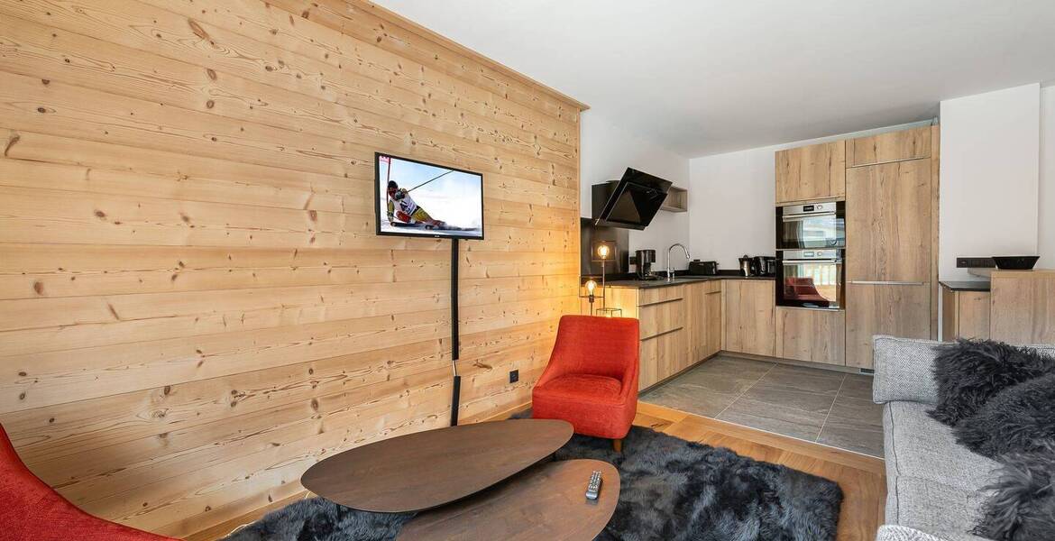 Balcony type apartment in Courchevel 1600 with 66 sqm 