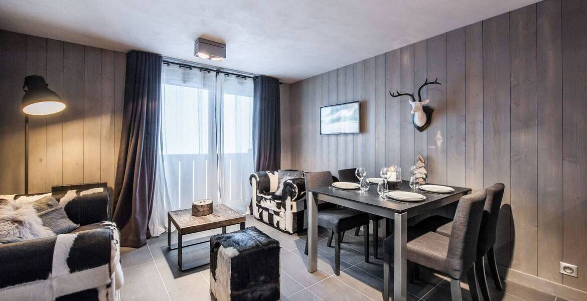 Appartement cosy à Courchevel 1650 Moriond à louer de 50m²