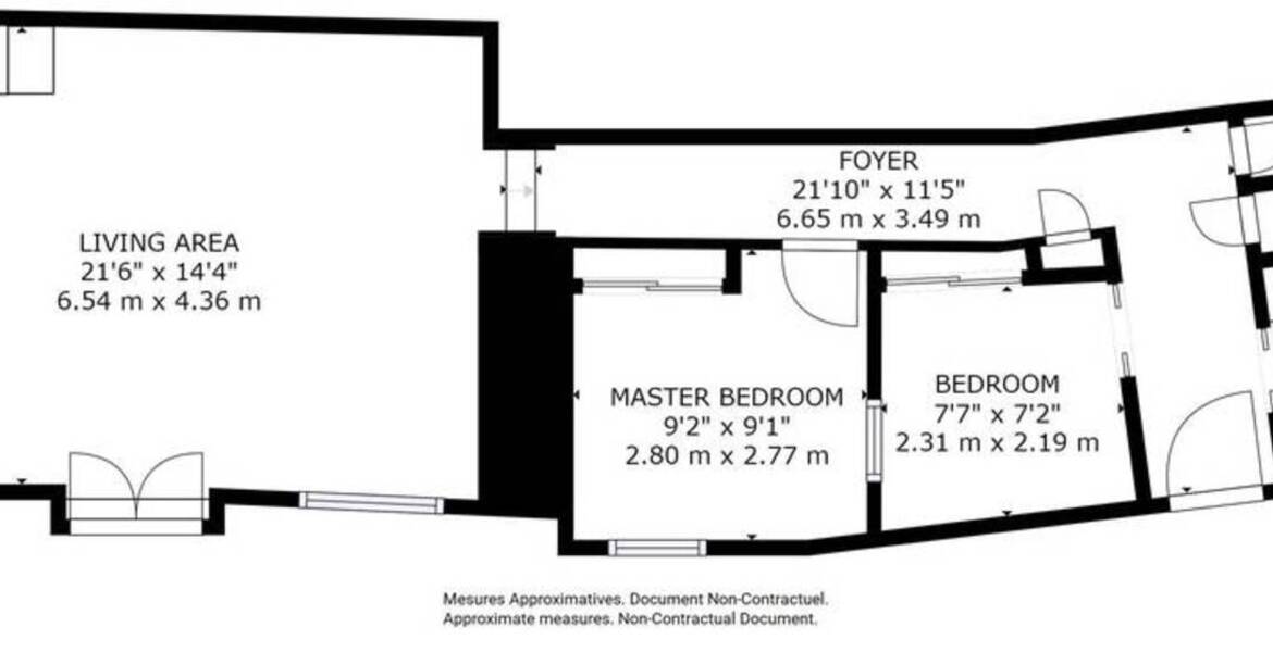 Cet appartement ravira les familles à Méribel en location.