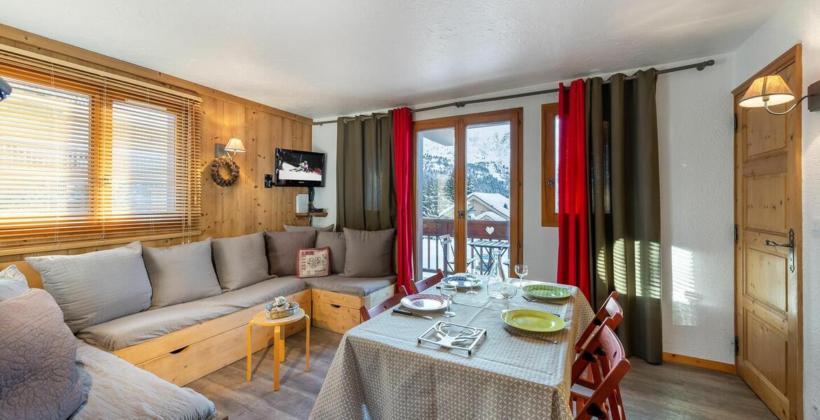 Apartment in Plateau Méribel for rental for 5 people 