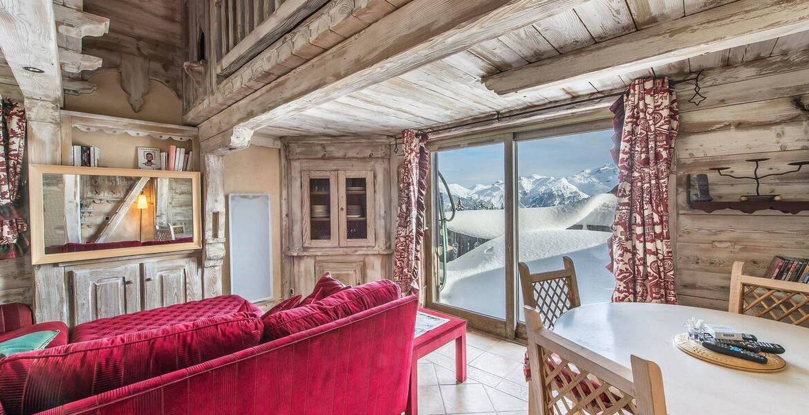 Apartment in Pralong, Courchevel 1850 for rental with 65sqm.