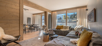 Spacious apartment of 134 m² in Courchevel 1550 for rental