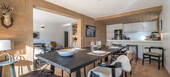 Spacious apartment of 134 m² in Courchevel 1550 for rental