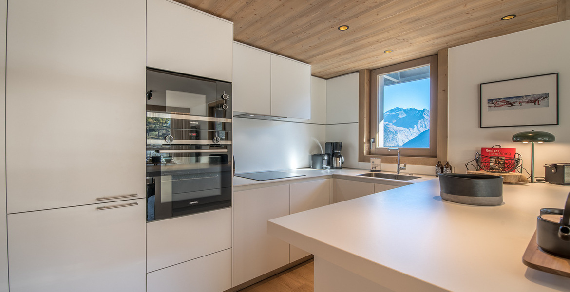 Spacious apartment of 134 m² in Courchevel 1550 for rental