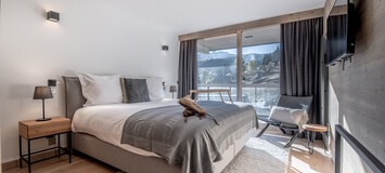 Spacious apartment of 134 m² in Courchevel 1550 for rental