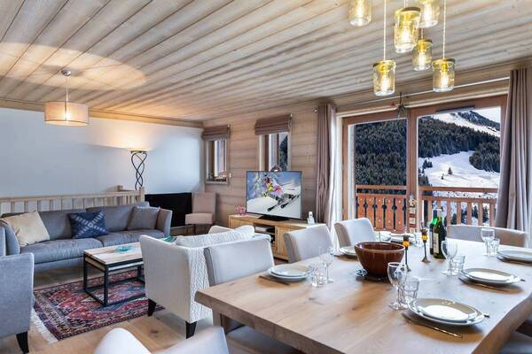 This apartment for rent in Courchevel 1650 Moriond - 138 m²