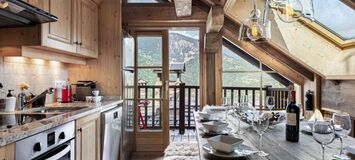 Appartement spacieux à Courchevel 1300 Le Praz à louer