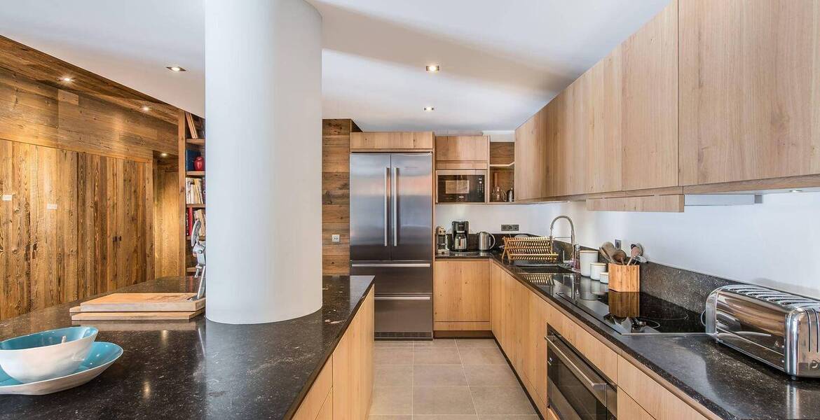 Cet appartement de standing à Méribel est à louer avec 190m²