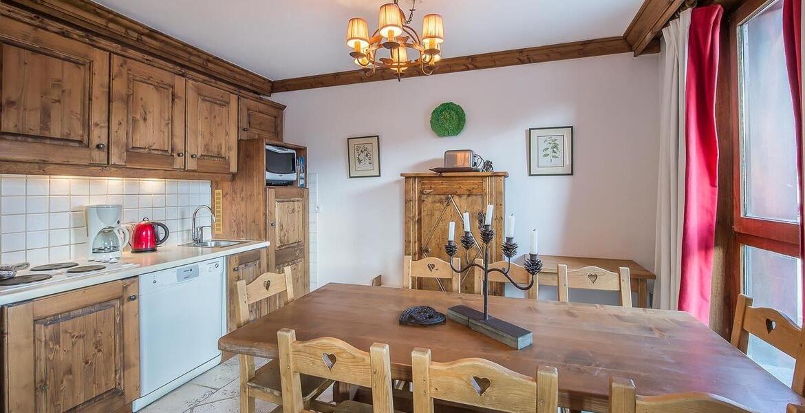 Apartment for rent in Courchevel, the 64m² apartment 