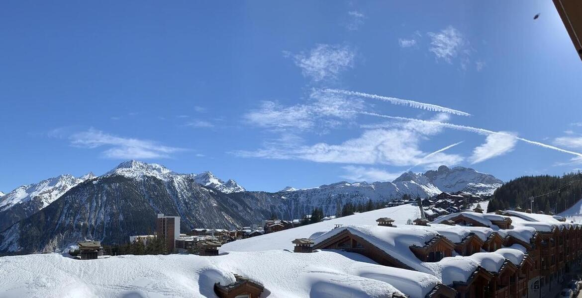 C'est un appartement d'exception à Courchevel 1850, Plantret