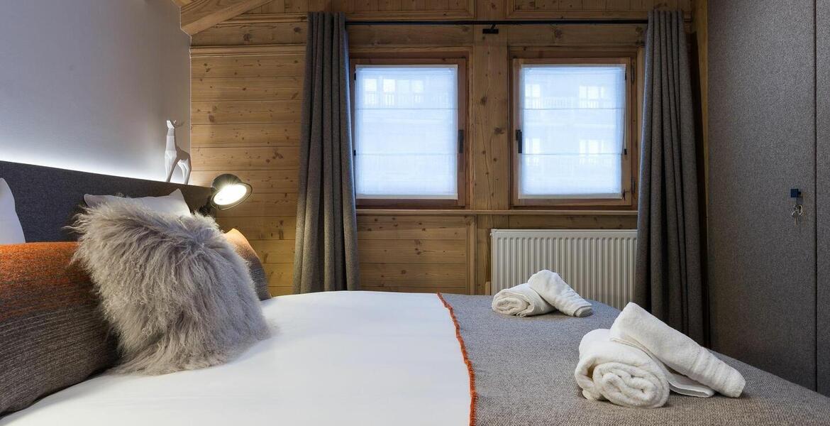 C'est un appartement d'exception à Courchevel 1850, Plantret