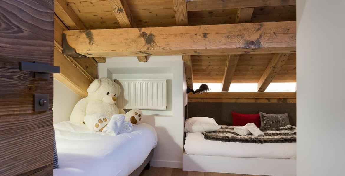 C'est un appartement d'exception à Courchevel 1850, Plantret