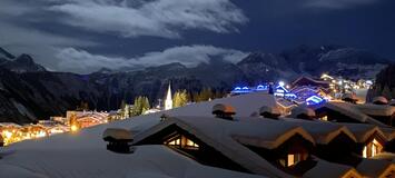 C'est un appartement d'exception à Courchevel 1850, Plantret