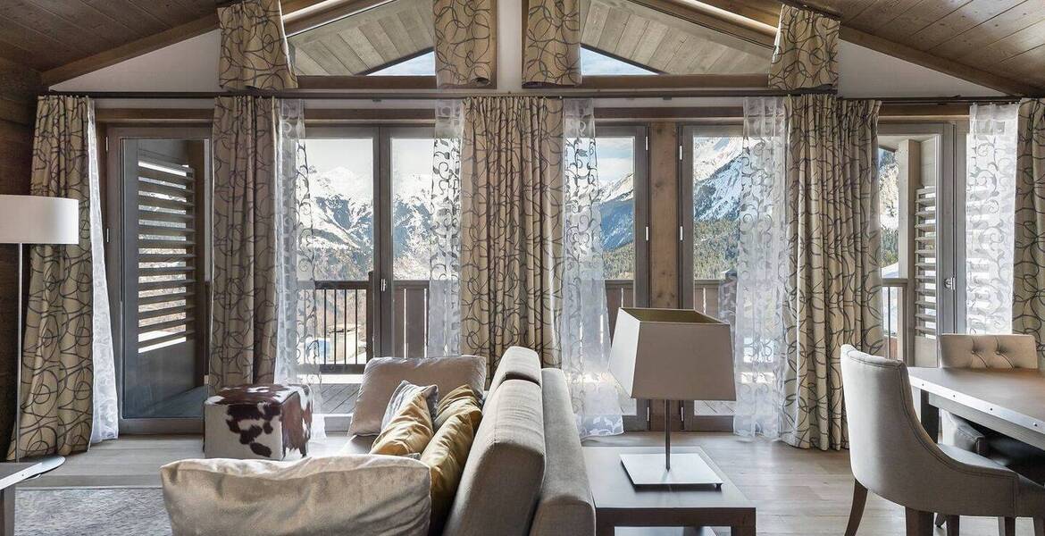 Superb 145sqm apartment of 3 bedrooms in Courchevel 1550