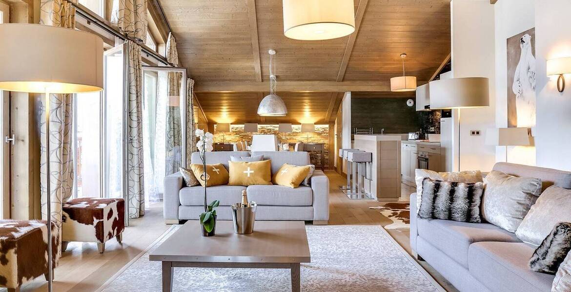 Superbe appartement de 145m² de 3 chambres à Courchevel 1550