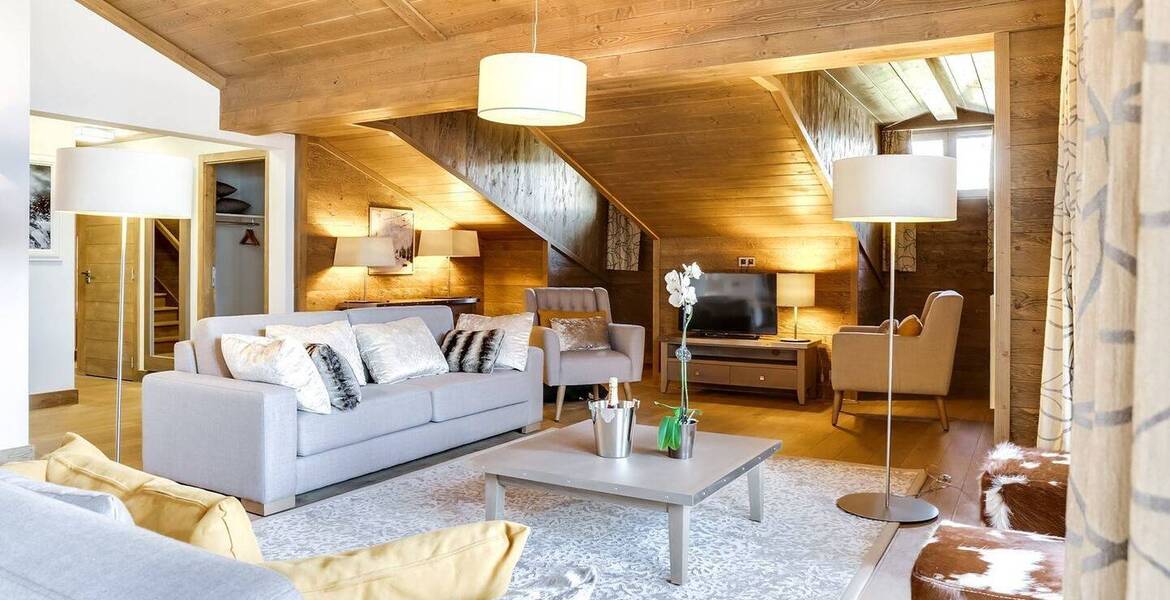 Superb 145sqm apartment of 3 bedrooms in Courchevel 1550