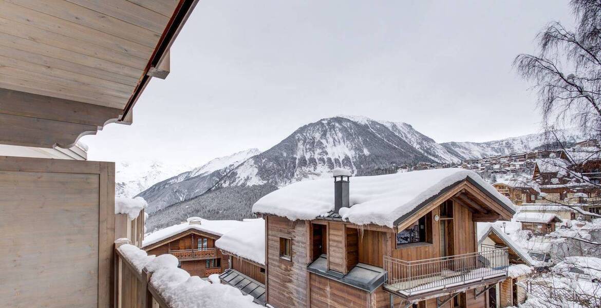 This contemporary apartment for rental in Courchevel 1550