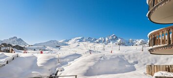 Appartement spacieux avec accès ski direct à Pralong