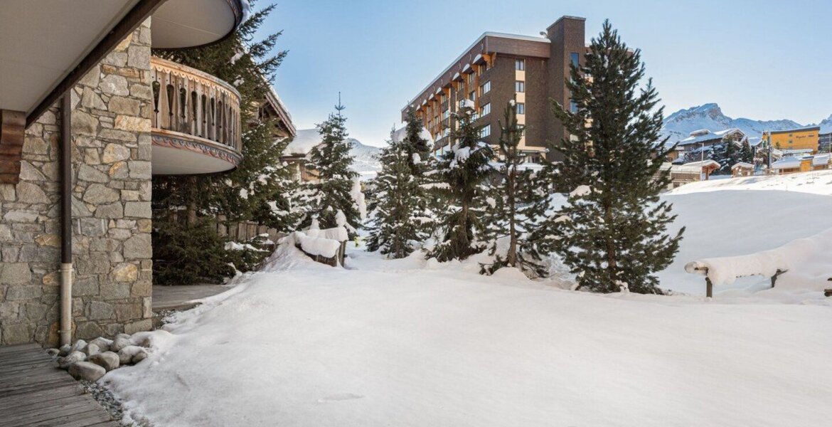 Amplio apartamento con acceso directo a las pistas de esquí 