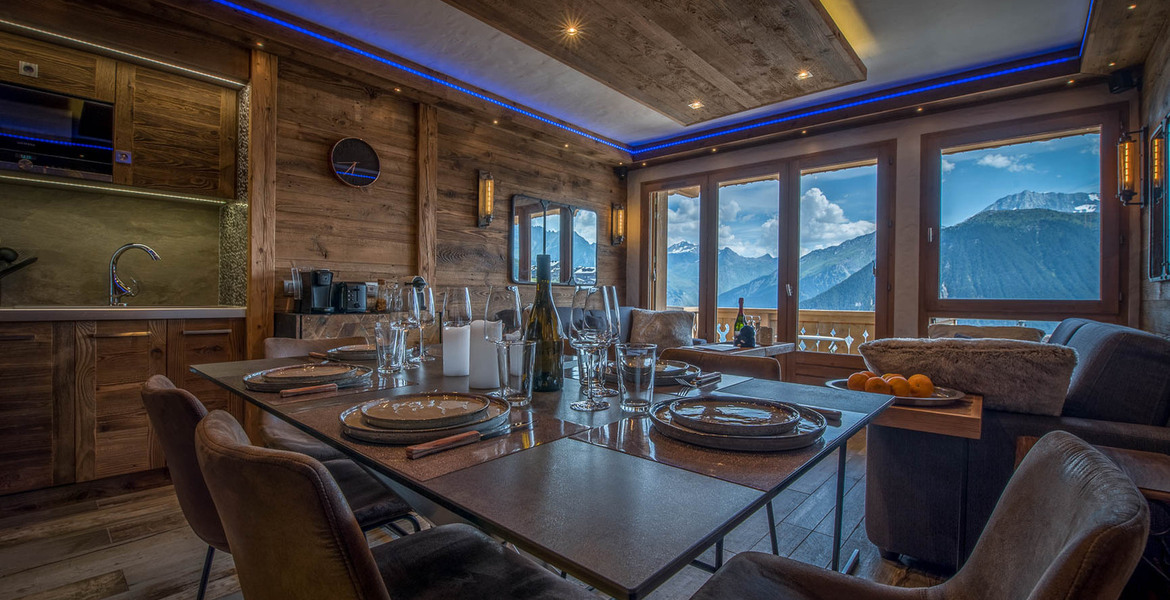 Appartement à louer avec une belle vue aux Chenus.