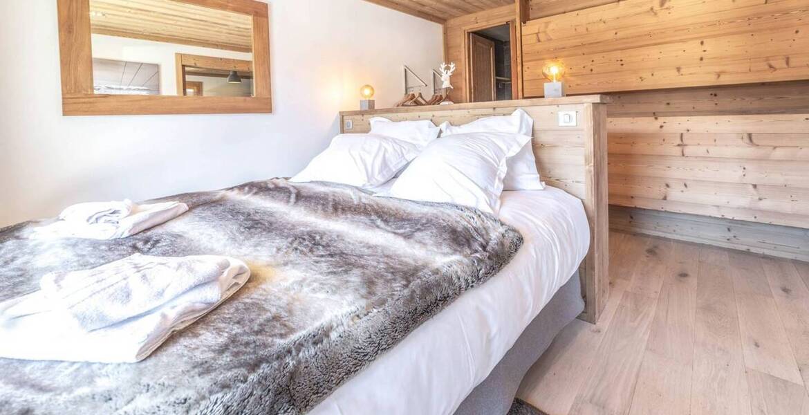 Un appartement de luxe à louer avec 2 chambres à Méribel