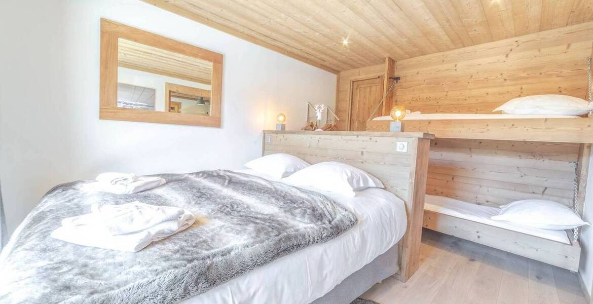 Un appartement de luxe à louer avec 2 chambres à Méribel