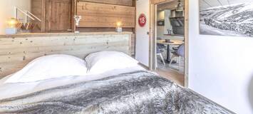 Un appartement de luxe à louer avec 2 chambres à Méribel