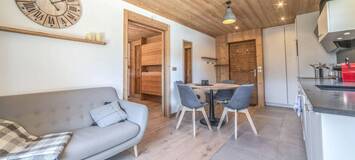 Un appartement de luxe à louer avec 2 chambres à Méribel