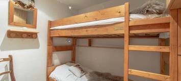 Un appartement de standing à louer avec 2 chambres à Méribel